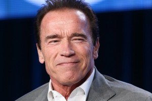 PASADENA, CA - JANUARY 16: Arnold Schwarzenegger attends the 2014 TCA Winter Press Tour - CBS/CW/Showtime Panels  at The Langham Huntington Hotel and Spa on January 16, 2014 in Pasadena, California. (Photo by JB Lacroix/WireImage)
